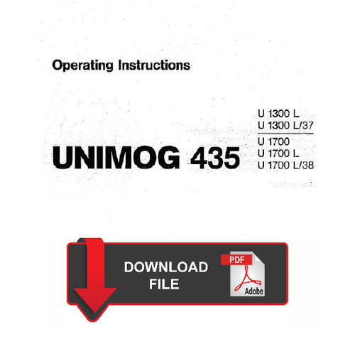Mercedes unimog 435 - unimog,