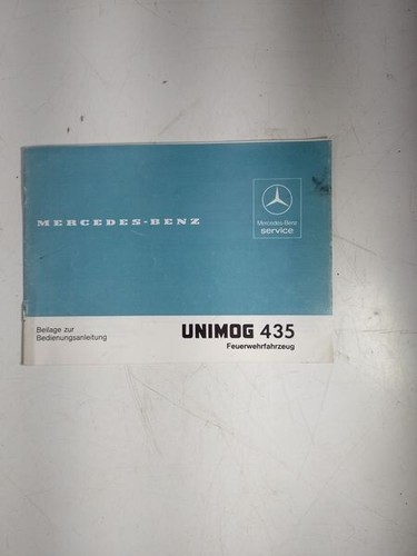 Unimog 435 handbuch beilage - unimog,