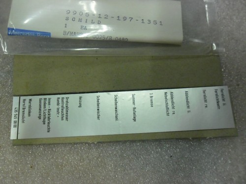 Schild mercedes 4355450800 - x,